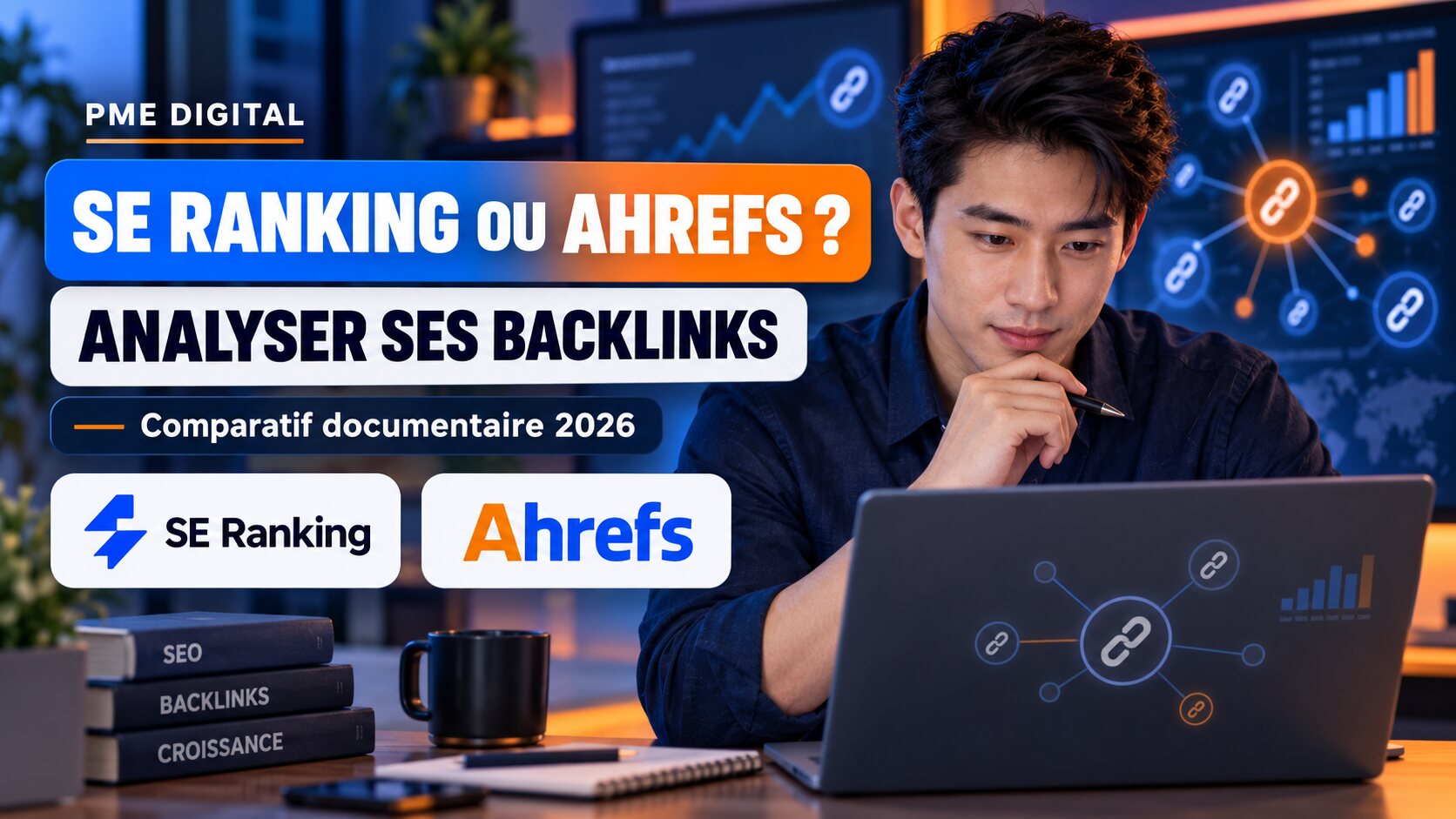 Comparatif SE Ranking et Ahrefs pour analyser les backlinks
