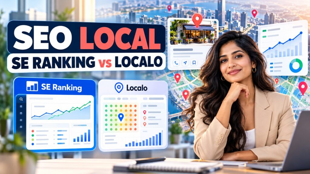 Comparatif SE Ranking et Localo pour le référencement local