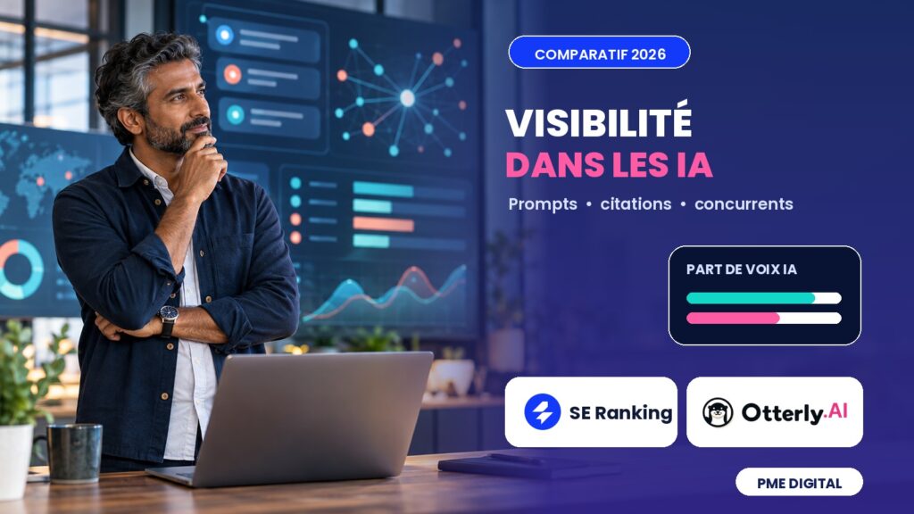 Comparatif SE Ranking et OtterlyAI pour suivre la visibilité dans les réponses IA
