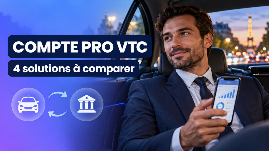Chauffeur VTC choisissant un compte professionnel en 2026