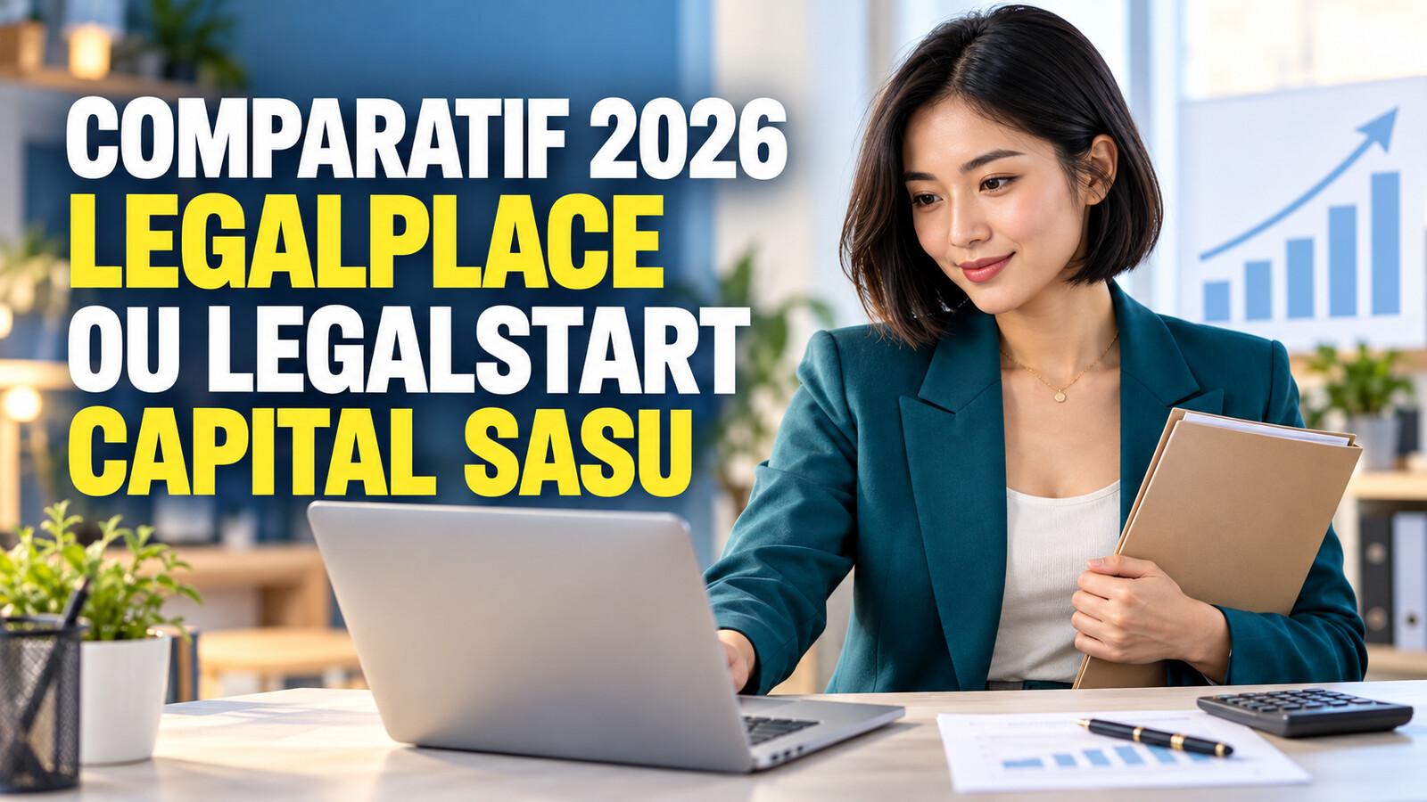 Comparatif LegalPlace et Legalstart pour augmenter le capital d’une SASU en 2026