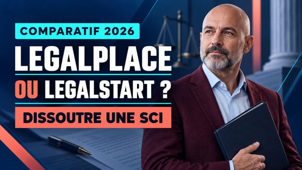 Comparatif LegalPlace et Legalstart pour dissoudre une SCI en 2026