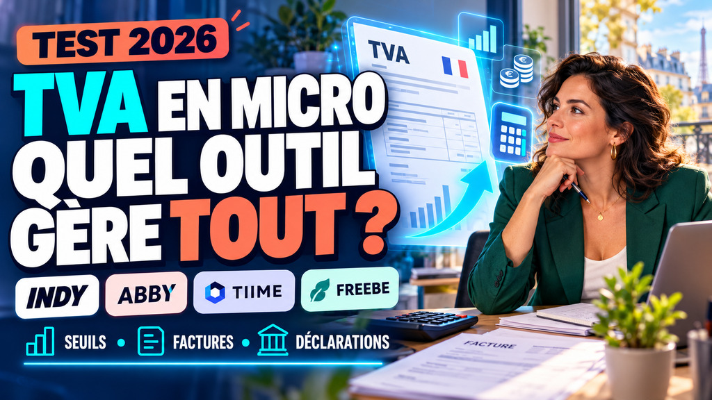 Comparatif des outils Indy, Abby, Tiime et Freebe pour gérer la TVA en micro-entreprise
