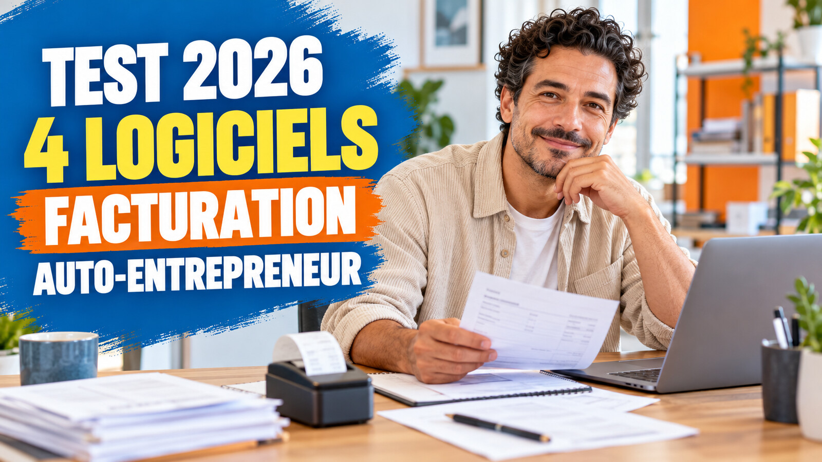 Test de quatre logiciels de facturation pour auto-entrepreneurs en 2026